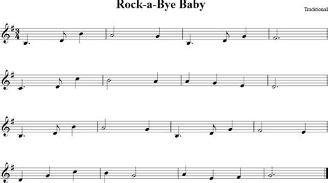 Rock a Bye Baby | Free Violin Sheet Music