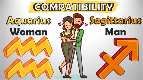 Aquarius Woman and Sagittarius Man Compatibility - YouTube