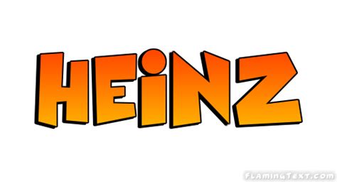 Heinz Logo | Free Name Design Tool from Flaming Text