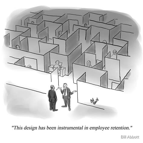 "Funny Business Humor Cartoon " by Bill Abbott | Redbubble