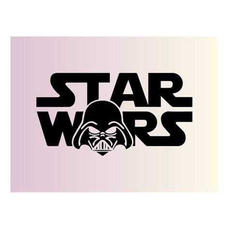 Star Wars Svg, Movie Logo Svg, Darth Vader Svg, Png, Instant - Inspire ...