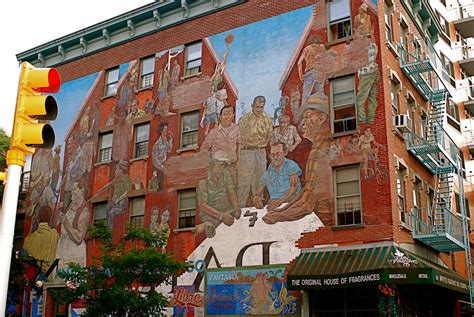 "The Spirit of East Harlem" Mural by Hank Prussing and Manny Vega - New ...