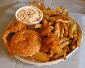 Fish Sandwich at Doug's Fish Fry - Fresh Boston scrod and rolled-to-order in a homemade batter ...