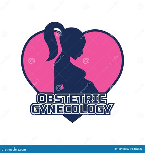 Obstetrics Gynecology Logo for Doctor or Clinic, Vector Illustration Stock Vector - Illustration ...