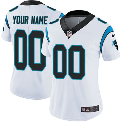 Women's Nike Carolina Panthers Customized Gray Static Vapor Untouchable ...