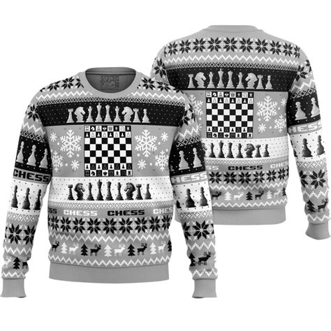 SALEOFF Chess Q2 Chess Lover Ugly Christmas Sweater