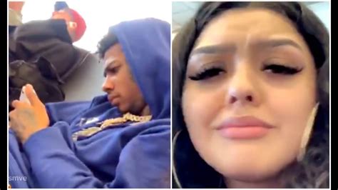 blueface girlfriend catches him watching cardi b videos