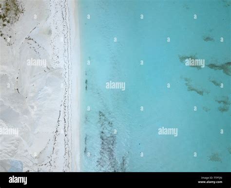 Aerial view of Maldives beach Stock Photo - Alamy