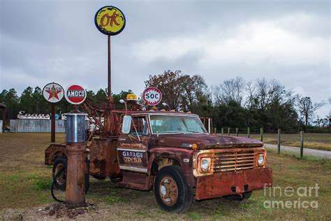 Rusty Tow Truck Photograph by Rick Mann | Fine Art America