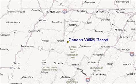 Canaan Valley Resort Ski Resort Guide, Location Map & Canaan Valley ...