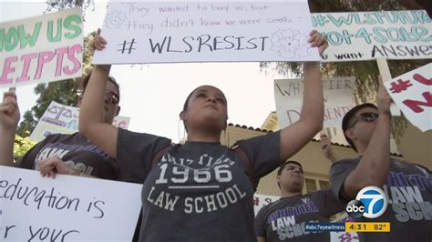 Whittier Law School students demand answers in decision to shut down ...