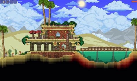 Desert House journey mode build (inspired by zestiezest) : r/Terraria