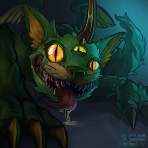 ArtStation - The Cat from Nightmares