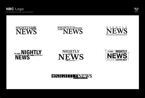 NBC Nightly News on Behance