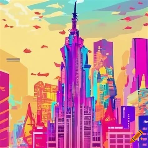 New york city skyline
