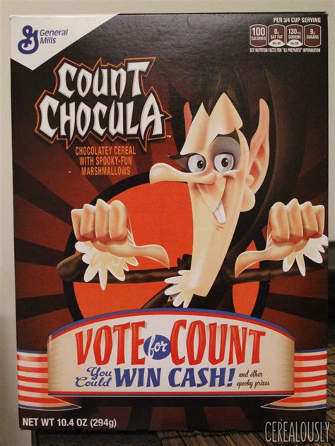 Review: General Mills Count Chocula Monster Cereal (2016)