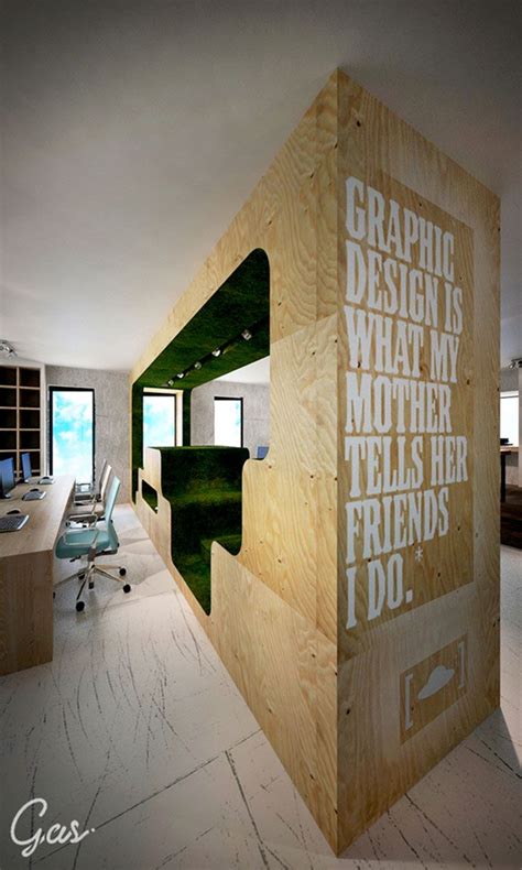 35 Inspiring Office Branding Designs – Bashooka | Advertising agency office, Agency office ...