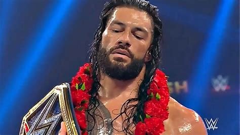 Roman Reigns Comments On His Title Defense At WrestleMania 37 ...