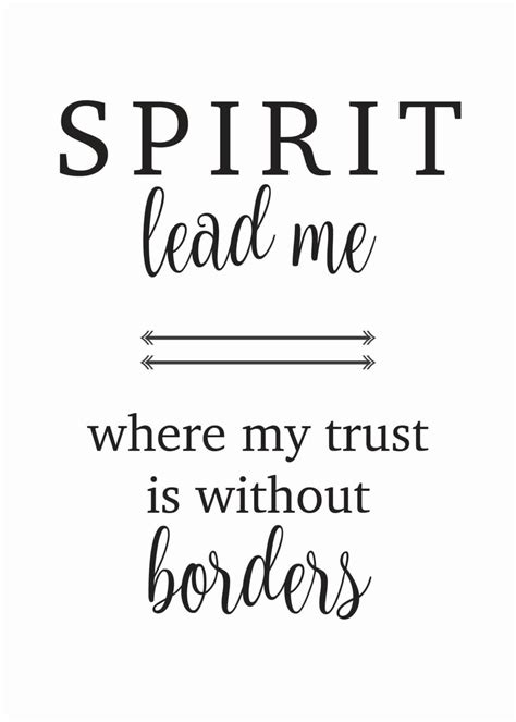 Spirit Lead Me Print - Etsy