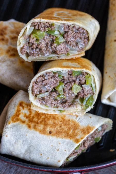 Philly Cheese Steak Wrap - Momsdish