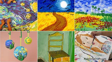 Vincent Van Gogh Archives - Kids Art & Craft