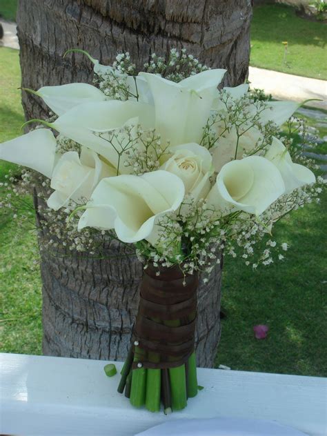 White Calla Lilies Wedding