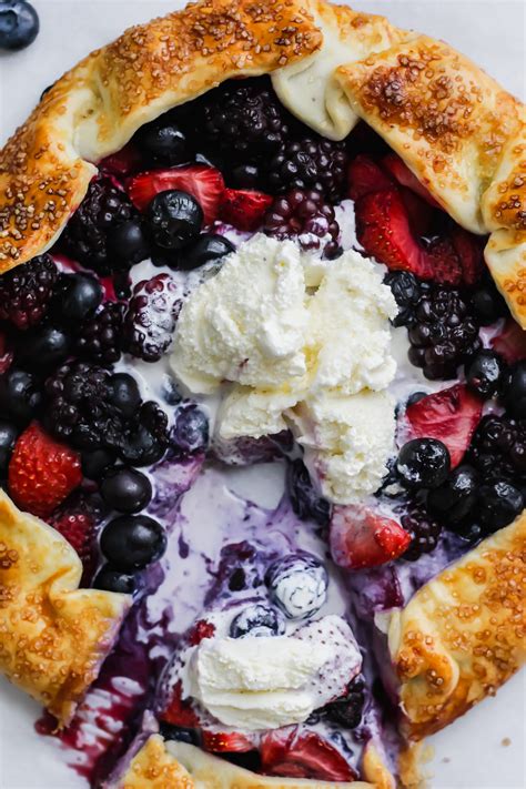 Mixed Berry Galette | Recipe | Summer dessert recipes, Dessert recipes, Summer desserts