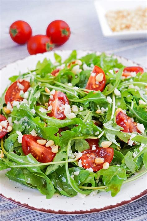 Rucola Salat - bestes, einfaches Rezept