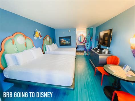 Little Mermaid Room (Remodeled!) | Art of Animation Resort – BRB Going to Disney