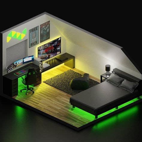 11 Video game room design | video game room design, game room design, game room