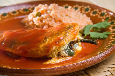 Chile Relleno, Mexican Stuffed Poblano Pepper Dish