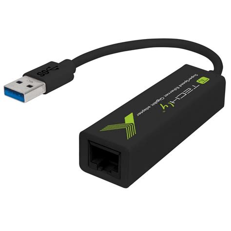 Мрежова карта/адаптер USB-A 3.0, Techly, Gigabit Ethernet RJ45 - eMAG.bg