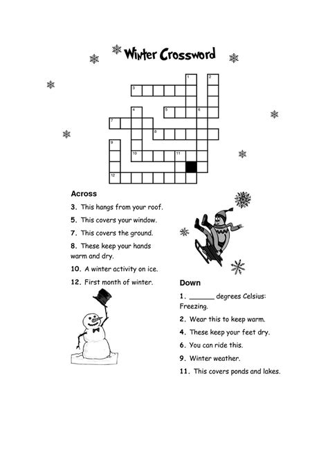 Printable Easy Crossword Puzzles for Kids | 101 Activity