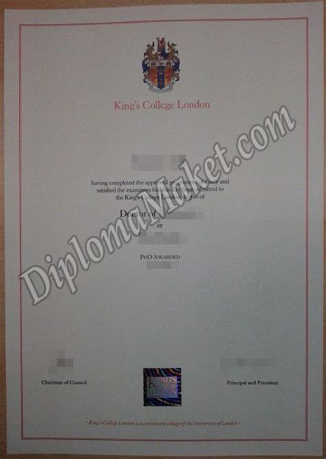 King’s College London diploma, King’s College London fake diploma, King’s College London fake ...