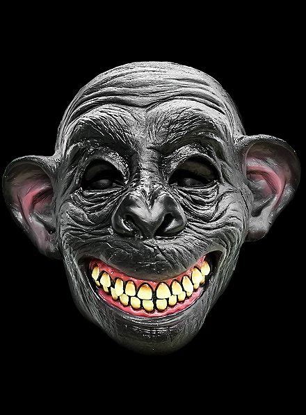 Monkey Horror Mask made of latex - maskworld.com