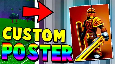 How To Make A Custom Poster On Bloxburg | Arts - Arts