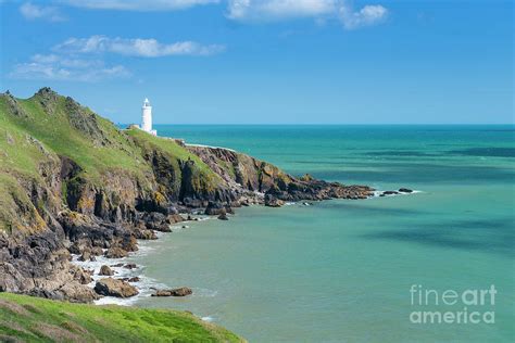 Start Point Lighthouse, Devon Photograph by Justin Foulkes