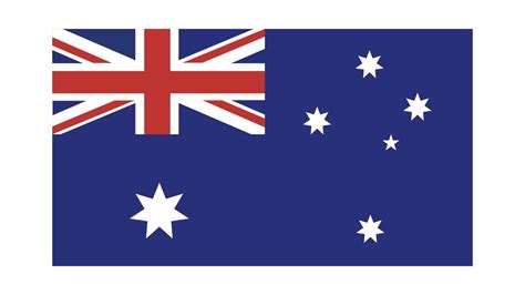 Flag of Australia.Official proportion dimension and colors. Vector Illustration 7456253 Vector ...