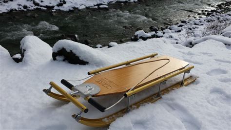 Snow Sleds Designed for a Lifetime of Enjoyment | Snow sled, Sled, Snow ...