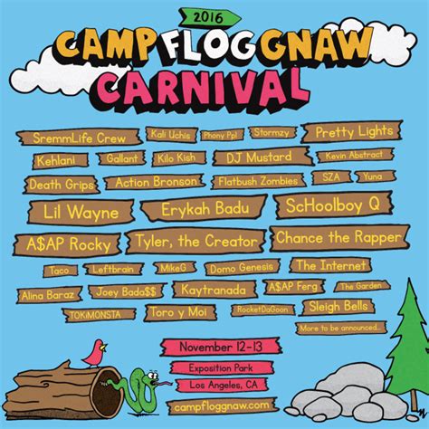 Camp Flog Gnaw 2024 Line Up - Abbie Annette