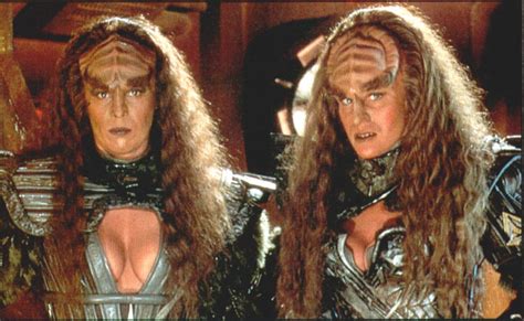 Lursa and Betor The Duras Sisters | Star trek characters, Star trek ...