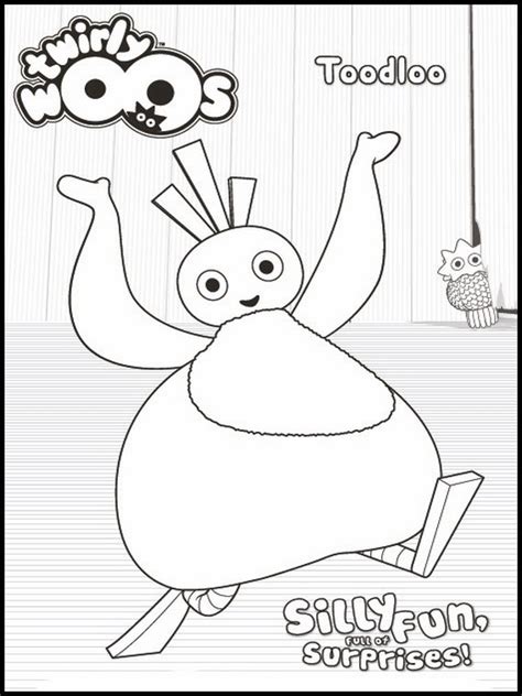 Twirlywoos Colouring Pages