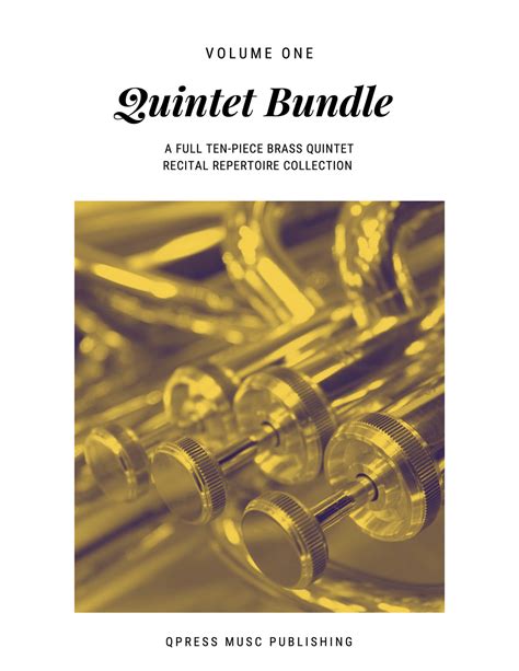 Brass Quintet Bundle Vol.1 by Various Authors - qPress