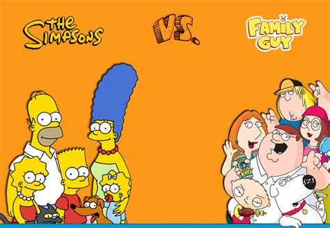 The Simpsons vs Family Guy by howareu on DeviantArt