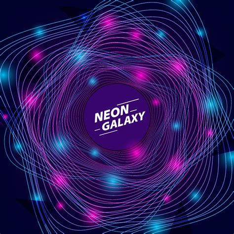 abstract neon color galaxy background template 2178808 Vector Art at ...