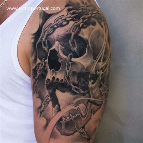 Pin by Kevin Luna on Tattoos | Skull sleeve tattoos, Skull tattoo ...