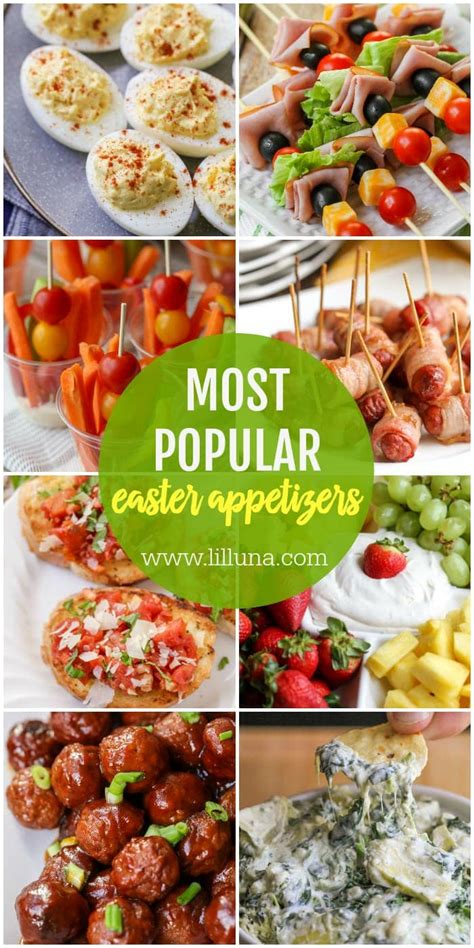 25+ Easter Appetizers - Classic, Easy, Healthy + MORE! | Lil' Luna