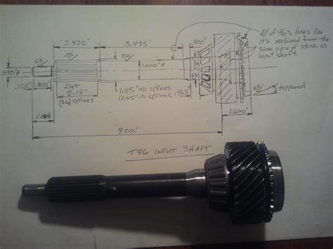 T56 input shaft dimensions or bad shaft needed - LS1TECH - Camaro and Firebird Forum Discussion