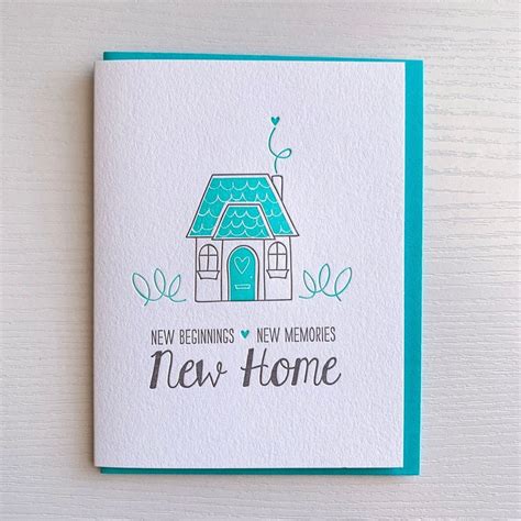 New Home Card Housewarming Card Housewarming Gift - Etsy Canada