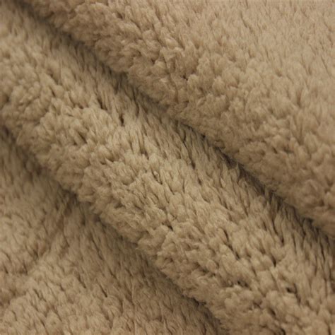 100% polyester sherpa fleece fabric